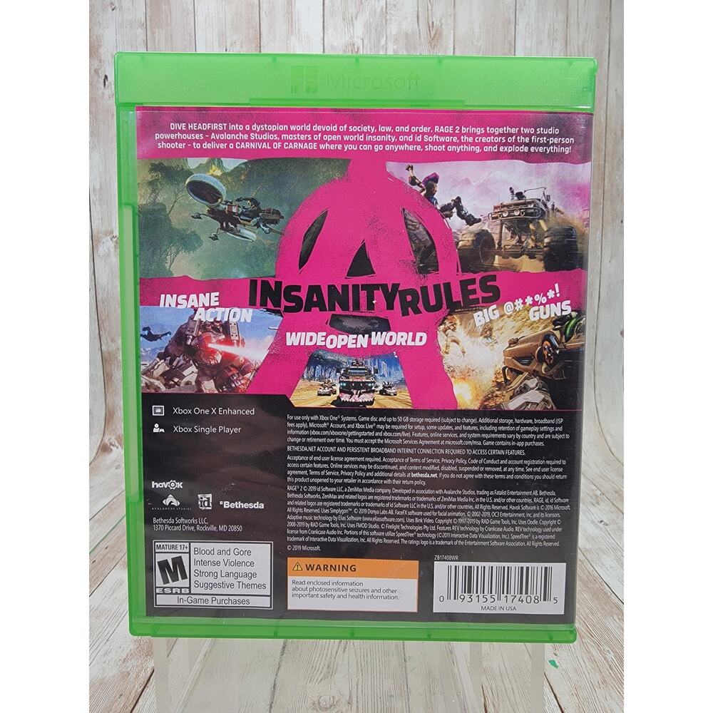 Microsoft Xbox One Rage 2 - Picture 2 of 6